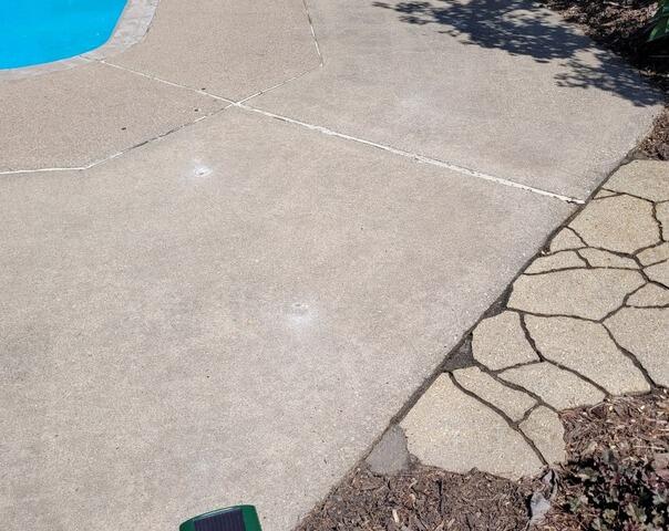 Concrete leveling company, Sure-Dry, removes trip hazards in Pine River, WI - After Photo