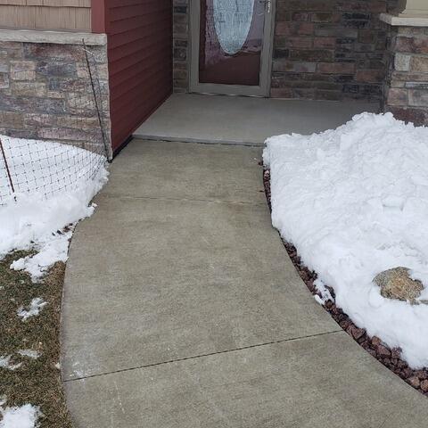 Reliable Concrete Lifting Solutions for Seymour, WI Homes - Before Photo