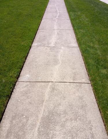 Local Sidewalk Repair Experts in Brillion, WI - After Photo
