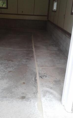 Concrete Lifted & Leveled with PolyLevel Injection Foam in Wallace, MI - After Photo