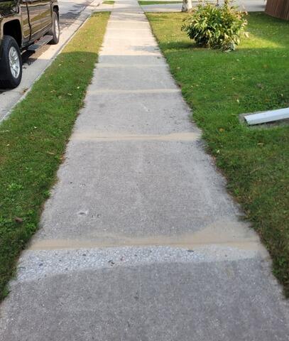 Settling, Uneven Concrete Repaired & Sealed in Oostburg, WI - After Photo