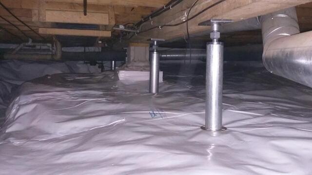 Sagging Floors Stabilized with SmartJack System in Saint Cloud, WI - After Photo