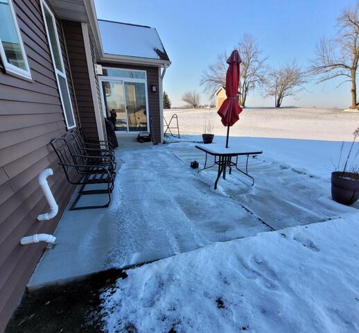 Concrete Lifted, Sealed & Protected in Cleveland, WI - Before Photo