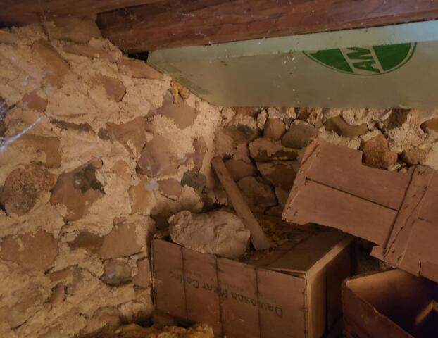 Drafty Crawl Space Encapsulated, Waterproofed & Insulated in Bonduel, WI - Before Photo