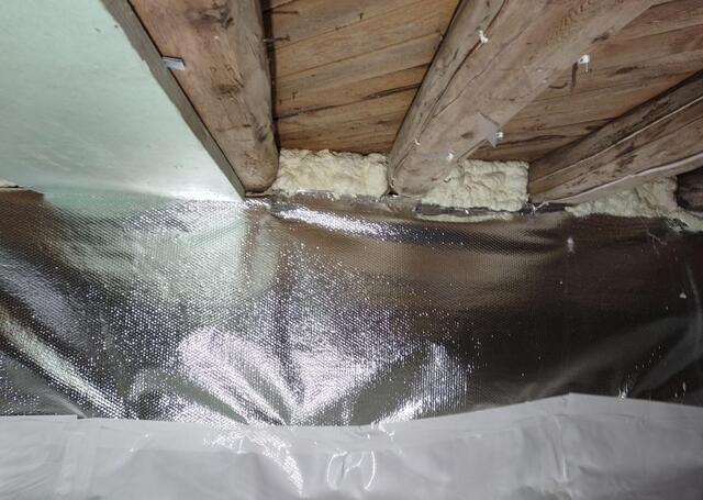 Drafty Crawl Space Encapsulated, Waterproofed & Insulated in Bonduel, WI - After Photo