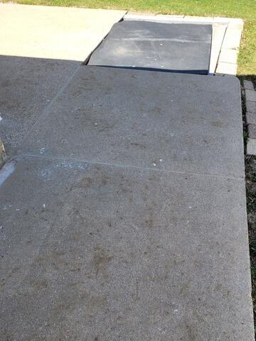 Concrete Leveled and Trip hazards corrected with PolyLevel in Van Dyne, WI - After Photo