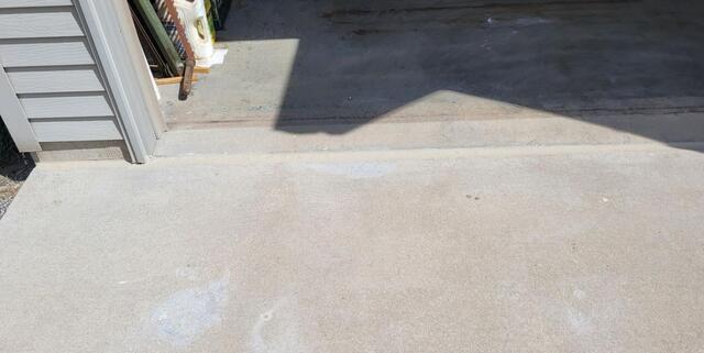 Concrete Lifted and Leveled with PolyLevel Injection Foam in Eldorado, WI - After Photo