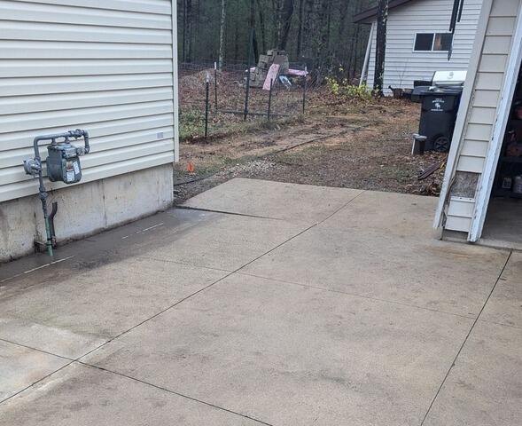 Concrete Repair & Crack Sealing in Shawano, WI - Before Photo