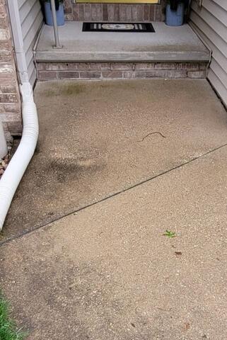 Concrete Sidewalk Repair Services in Shawano, WI - Before Photo