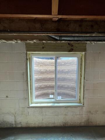 Egress Window Installation Increases Living Space and Property Value in Marinette, WI - After Photo