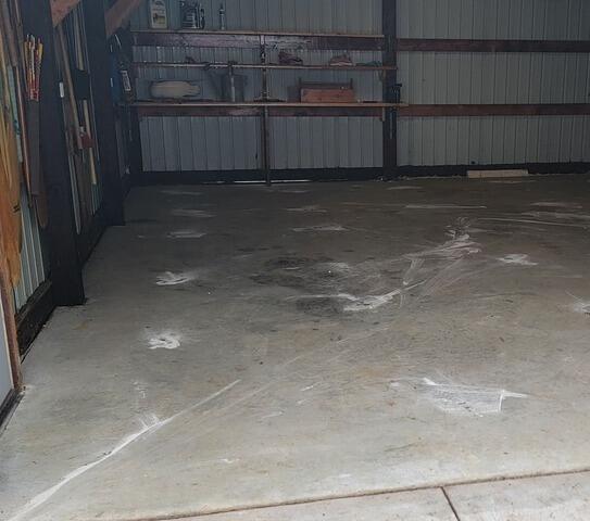 Cracked and Sunken Concrete Garage Floor Permanently Repaired in Mayville, WI - After Photo
