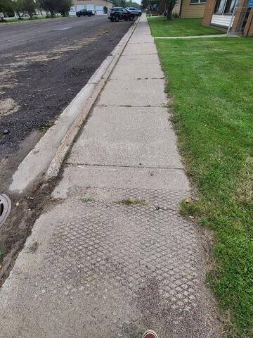 Trusted Sidewalk Leveling & Lifting Specialists in Elcho, WI - Before Photo
