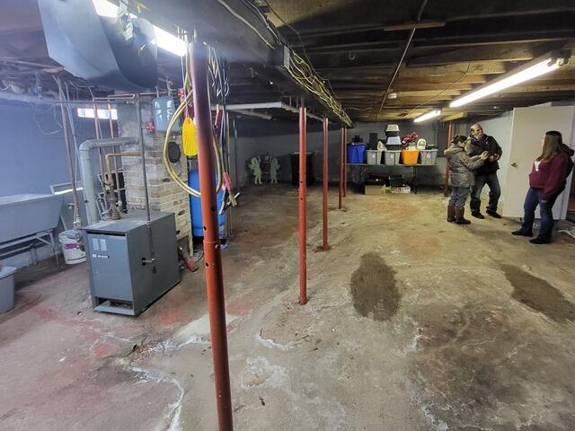 Foundation Repair and Floor Joist Support in Crystal Falls, MI - Before Photo