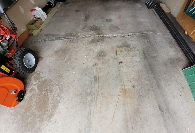 Concrete Sealing & Lifting in Green Bay, WI - Before Photo