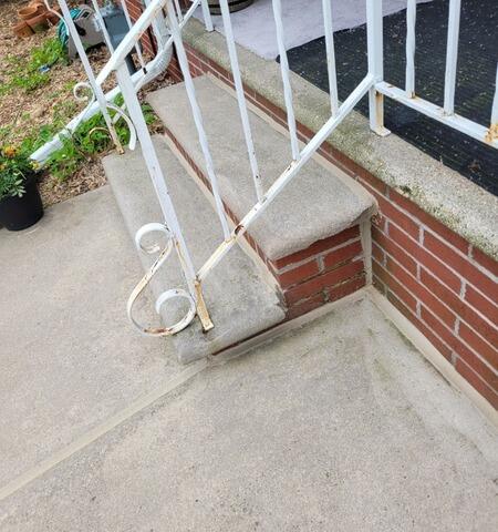 Concrete Sidewalk and Front Stoop Repair in Green Bay, Wi - After Photo
