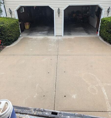 Sunken Concrete Driveway Lifted and Leveled in Green Bay, WI - After Photo