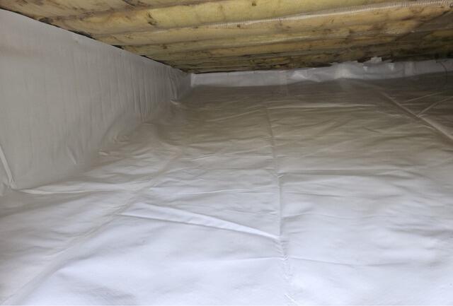 Wet, Musty Crawl Space Repaired & Encapsulated in Plymouth, WI - After Photo