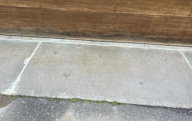Sinking Concrete Garage Apron Lifted and Leveled in Rhinelander, WI - After Photo