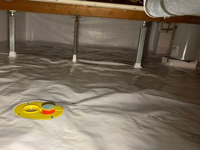 Crawl Space Repair & Moisture Control in Sturgeon Bay, WI - After Photo