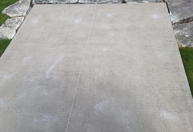Concrete Driveway Repaired in Oshkosh, WI - After Photo