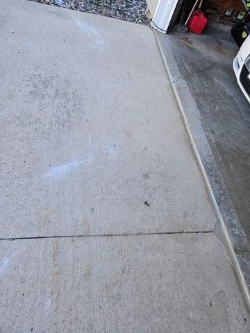 Sinking Concrete Garage Apron Repaired in Oshkosh, WI - After Photo