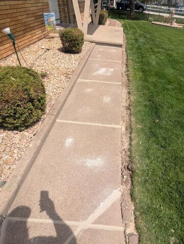 Concrete Driveway Sinking and Cracking Repaired in Oshkosh, WI - After Photo