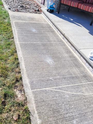 Cracked and Sunken Concrete Repaired in Escanaba, MI - After Photo