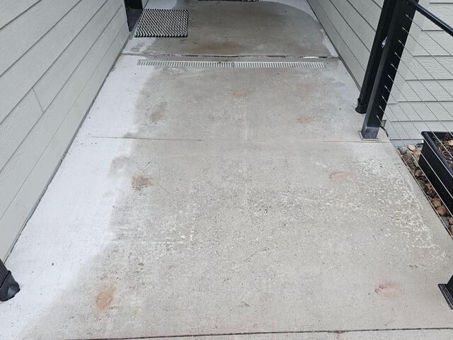Cracked Concrete Walkway Lifted and Repaired in Rhinelander, WI - After Photo