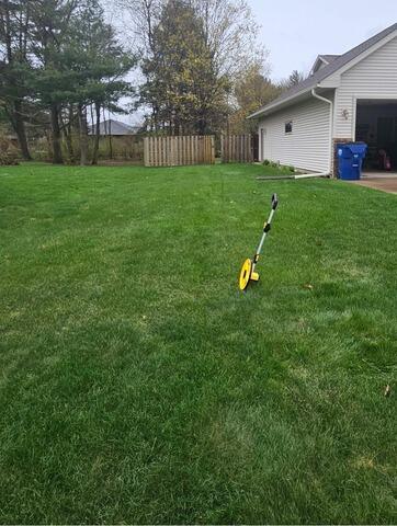 Basement Sump Pump Installation & Buried Yard Drainage in Kronenwetter, WI - Before Photo