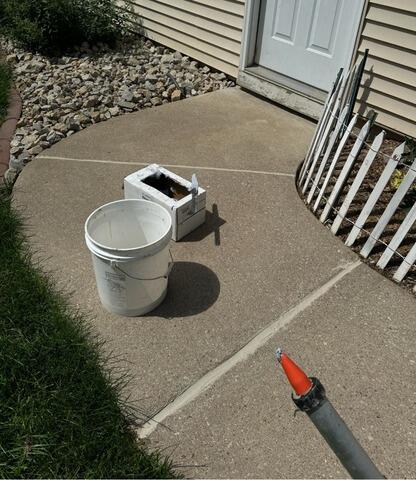 Sunken Concrete Driveway Repair in Marshfield, WI - After Photo