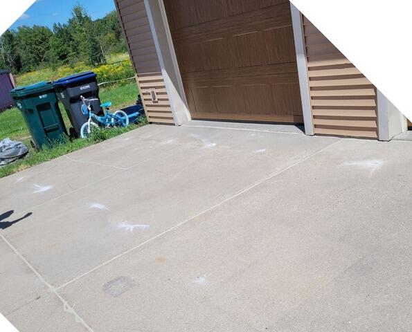 Concrete Driveway Lifted and Leveled in Marshfield, WI - After Photo