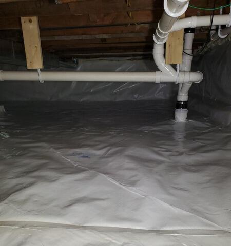 Crawl Space Repair & Water Control in Suamico, WI - After Photo