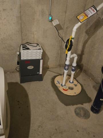 Sump Pump Installation in Pulaski, WI - After Photo