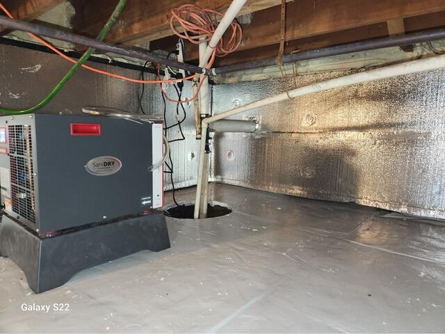 Crawl Space Moisture Control in Shawano, WI - After Photo