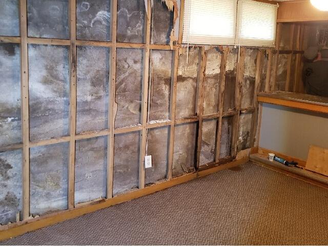 Basement Water & Moisture Issue Repair in Shawano, WI - Before Photo