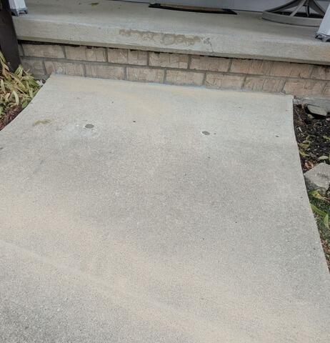 Sunken Concrete Driveway Repair in Menasha, WI