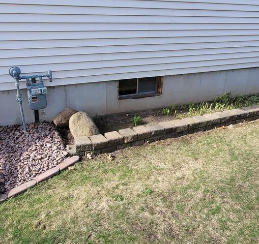 Egress Window Install in Menominee, MI - Before Photo
