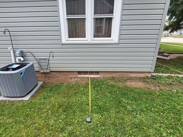 Egress Window Installation in Kimberly, WI - Before Photo