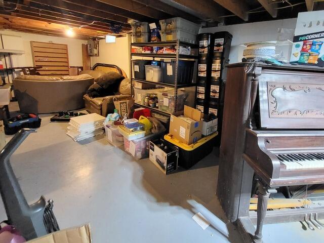 Basement Foundation & Water Issues Resolved in Kimberly, WI - Before Photo