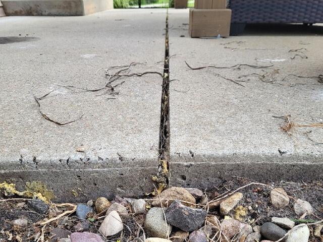 Sunken Concrete Patio Repair in Waupaca, WI - After Photo