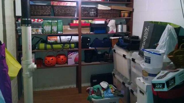 Sump Pump & Interior Drainage System Solves Reoccurring Basement Water Issues in Appleton, WI - Before Photo