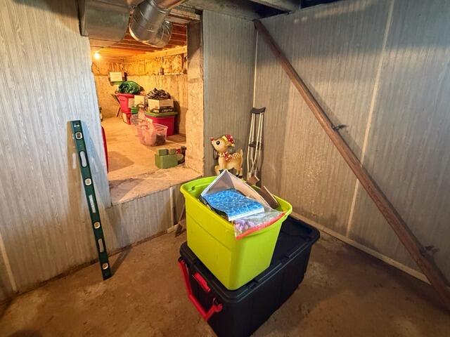 Sump Pump and Interior Drainage System Solves Basement Water Issues in Casco, WI - Before Photo