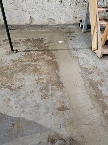 Basement Water & Humidity Issues Resolved with Sump Pump, Drainage & Humidifier Upgrades in Berlin, WI - After Photo