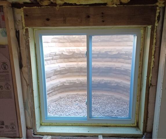 Egress Window Installation Increases Basement Safety with Emergency Exit in Rothschild, WI - After Photo