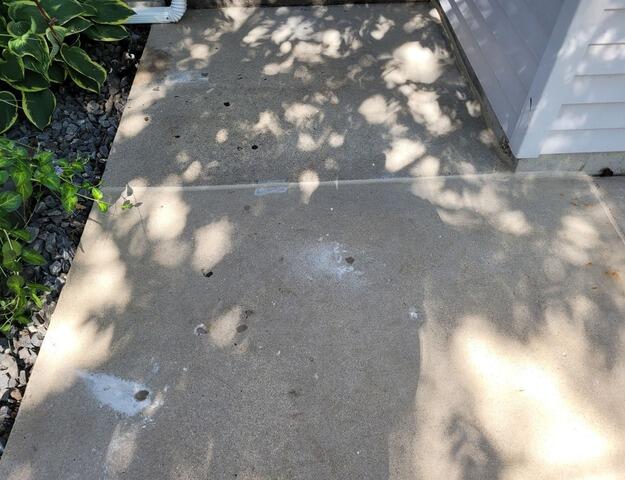 Sunken Concrete Lifted & Joints Sealed in Mayville, WI - After Photo