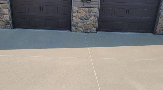 Concrete Driveway Repair in Little Suamico, WI - After Photo