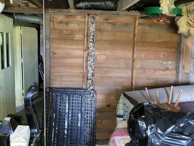 Sloping Floors & Basement Water Issues Resolved in Oconto, WI - Before Photo