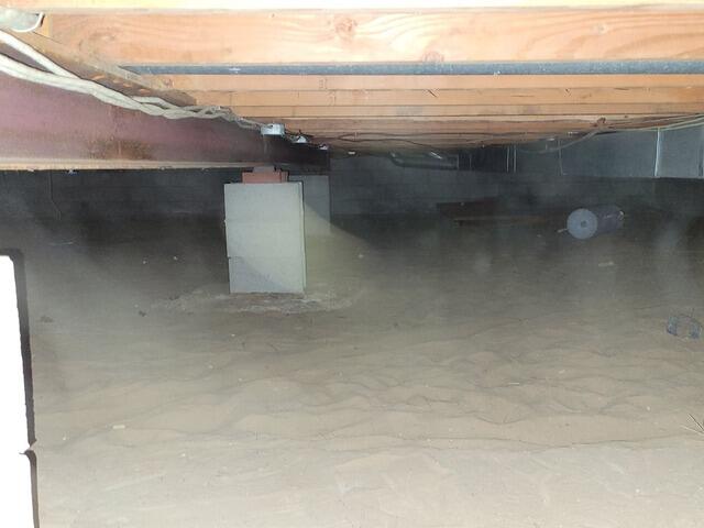 Moisture & Insulation Crawl Space Issues Resolved Leading to a More Comfortable Home in Minocqua, WI - Before Photo
