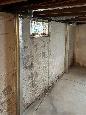 Foundation Wall Repair & Stabilization in New Franken, WI - After Photo