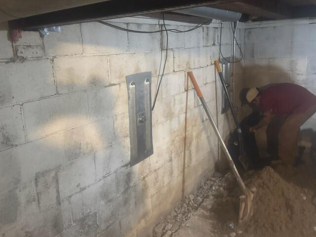Block Wall Foundation Repair in Two Rivers, WI - After Photo